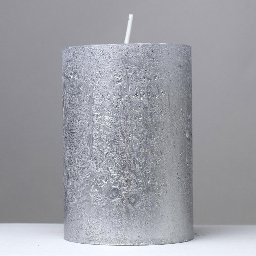 Rustic gliter val.70x100 strieborný