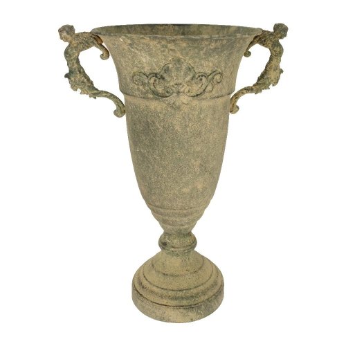Amfora antik hne/zel plech 23*43,5cm