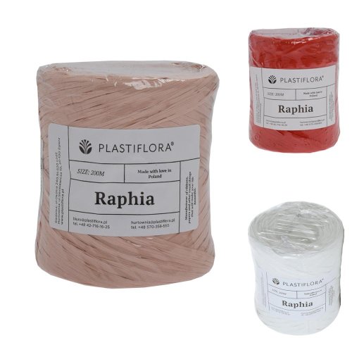 119000-1/200 rafia prírodná