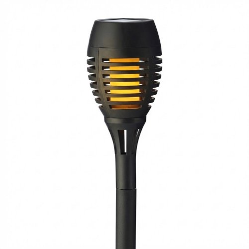 Solár zápich s/4 s efektom plast. plameňa ohňa pr.7,5/v27cm