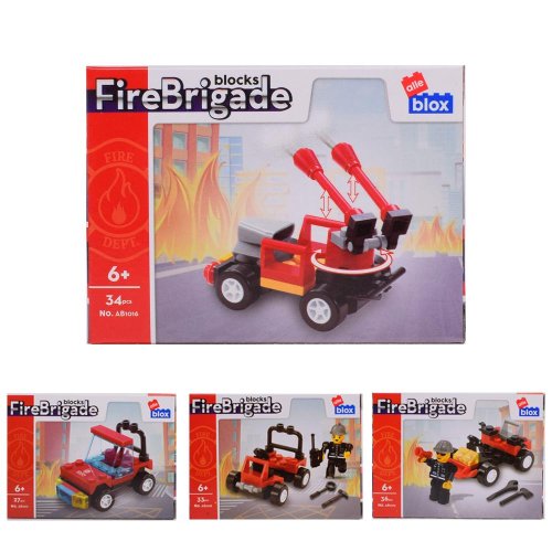 Stavebnica hasiči, mix