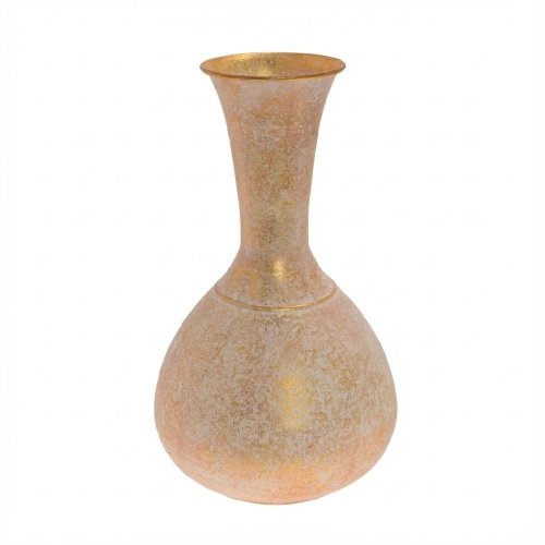 Váza bie/zla plech 23*39cm - Umelé kvety