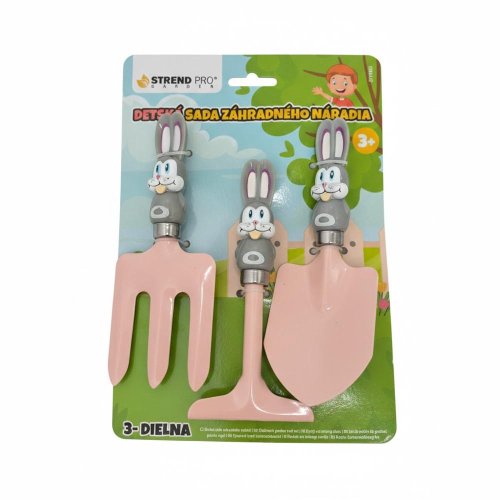 Sada detského záhr.náradia s/3 zajko