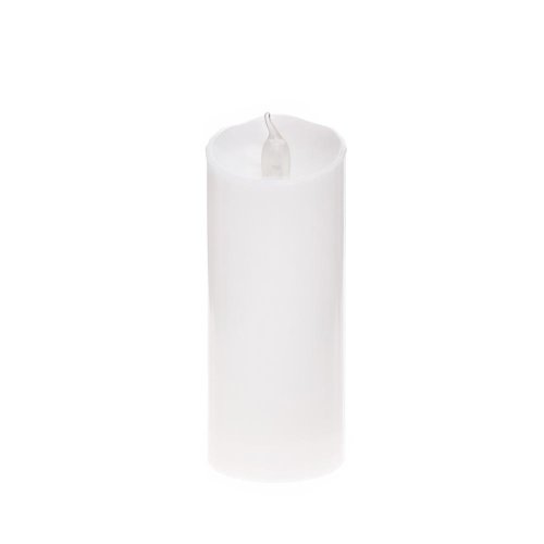 Svet.led s plameňom biela lc6+bat.