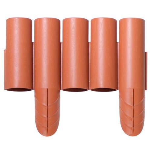 Ipalplus palisáda terakota 2,35mxh25/15cm