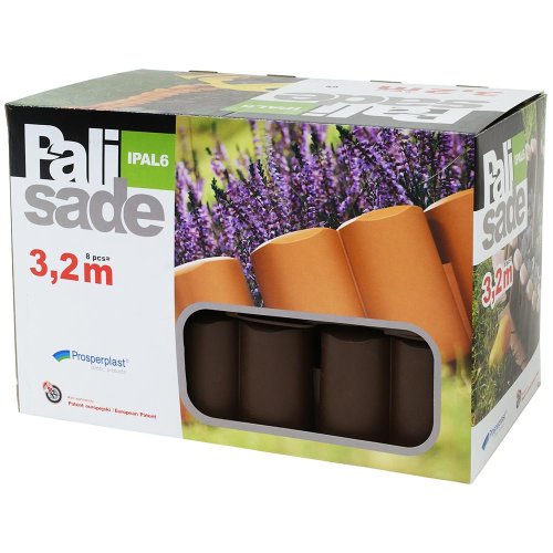 Ipal6 palisáda hnedá 3,02mxh10cm