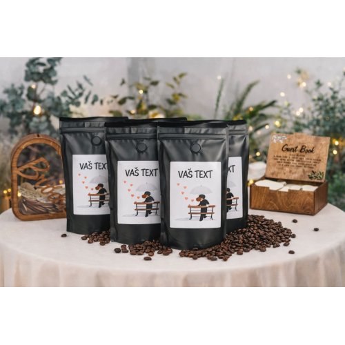 Káva pre svadobných hostí