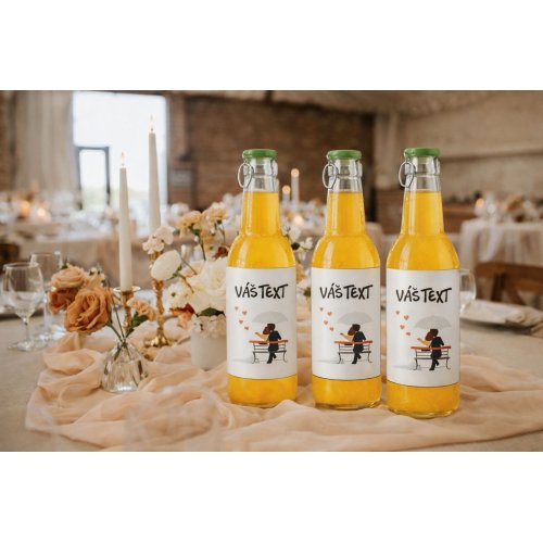 Svadobný ovocný nápoj pre hostí