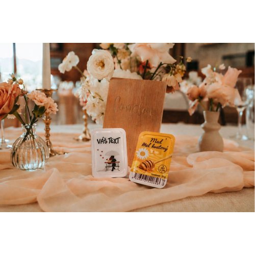 Svadobný medík pre hostí / plastové balenie