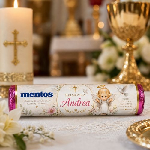 Drażetki Mentos na I Komunię Świętą / Bierzmowanie