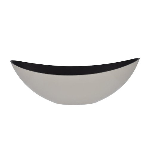 Loďka plast 38,5x12,5x13,5cm sivá