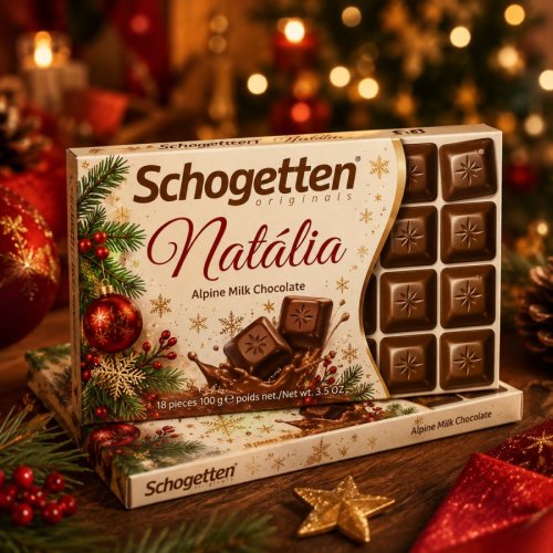 Schogetten čokoláda k Vianociam  