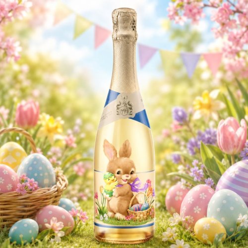 Szampan bezalkoholowy / alkoholowy na Wielkanoc