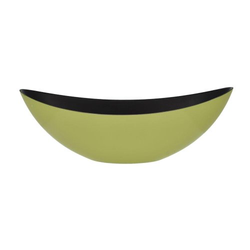 Loďka plast 38,5x12,5x13,5cm bl.zelená