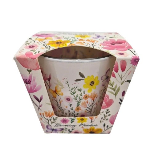 Voň.v skle blooming meadow. 10cm 115gr - Vianočné dekorácie a ozdoby