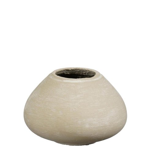 Váza ares sivá h15,5xd24cm