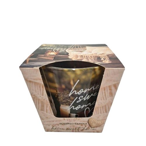 Voň.v skle home sweet home10cm 115gr
