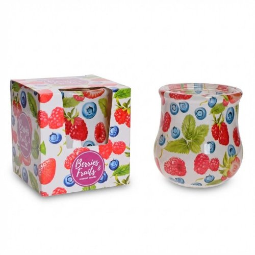 Voň.v skle berries 80gr/sas4008/ - Vianočné dekorácie