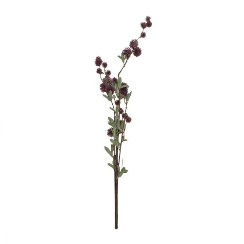 Konár bodliaky bordové, zeleň 115 cm