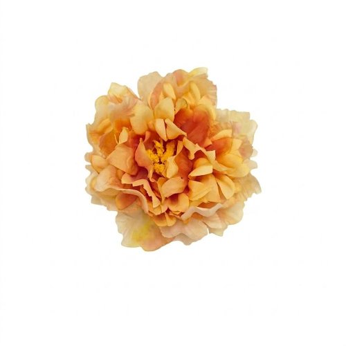 Ks hlava pivonka žlto-oranž 12cm - Umelé kvety