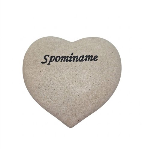 Srdce spomíname 12,5x11,5x3,5cm