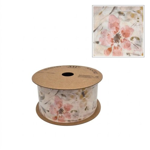 Stuha kvet/motýl 5cm/15m 5388xg 57 - Veľkonočné vajíčka