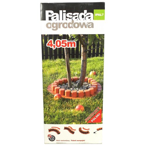 Ipal7 palisada 7 terakota 4,05mx6cm - Vianočné dekorácie a ozdoby