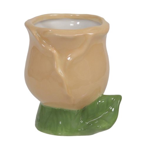 Obal tulipán keramika 8,5x10cm broskyňový