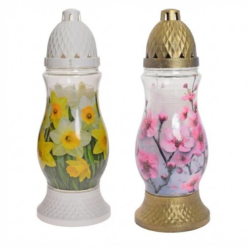La798 sl čerešňa, narcis mix 90g 28cm - Umelé kvety