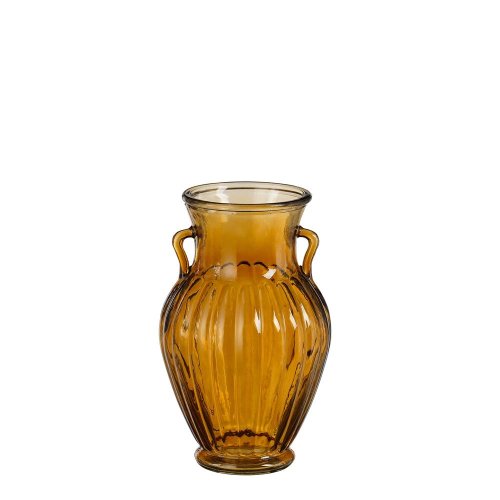 Váza sklo zeus orange v20/pr.12cm - Vianočné osvetlenie