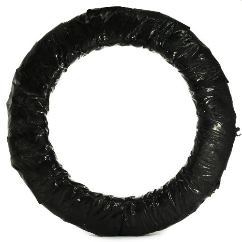 Slamenný kruh 60/10 obalený - Vianočné stromčeky