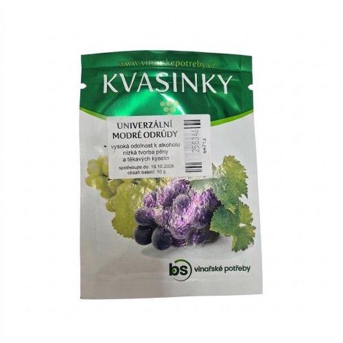 Pevná cenakvasinky pre modré odrody hrozna 10g - Umelé kvety