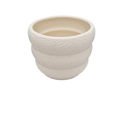 Obal byron beach white 15cm - Vianočné dekorácie a ozdoby