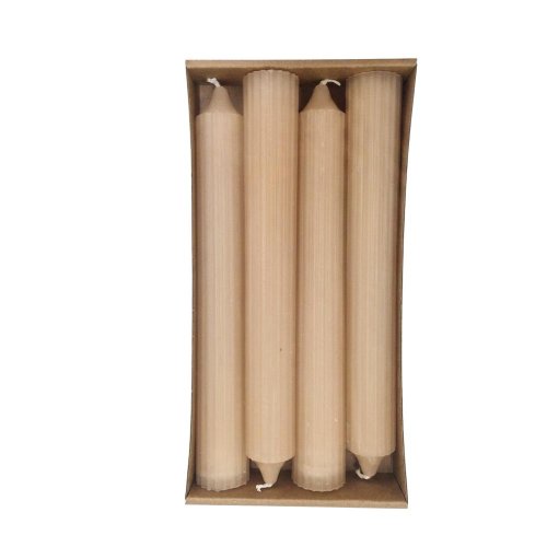 Kónická 4-pack ryflowana toffi 3,5x25,5cm,bal.4ks