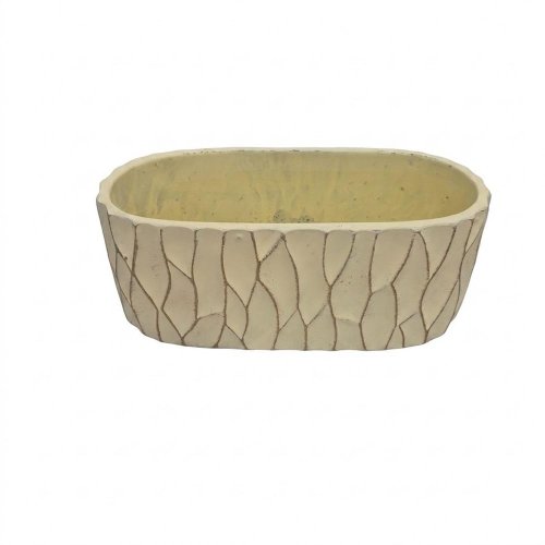 A5 obal cement zlatá 28x13x11cm - Veľkonočné ozdoby