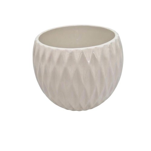 Obal guľa vzorová biela 16xv13,5cm