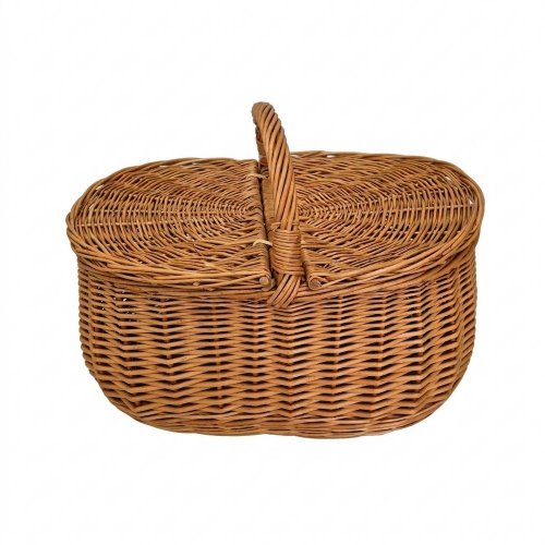Piknik kôš prútie 38x26xv18/33 cm