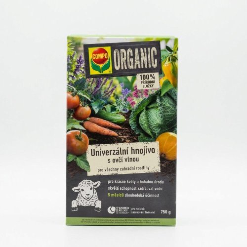 Pevná cenacompo bio uni s ovč.vlnou 750g dlhodobé