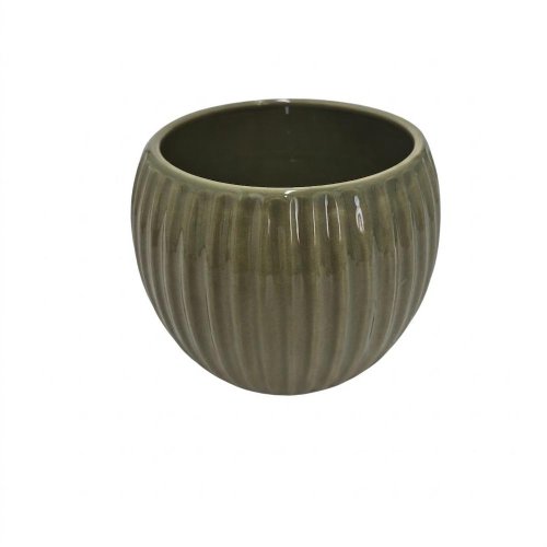 Obal guľa vzorová zelená 16xv13,5cm - Lampáše