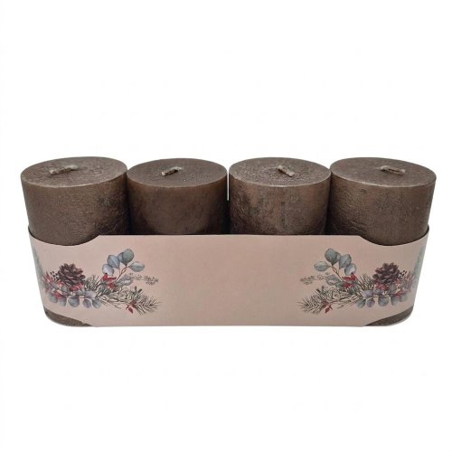 Valec 4-pack rustic met.hnedá