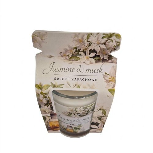 Voň.v skle aroma trio jazm+musk 9x8cm - Vianočné stromčeky