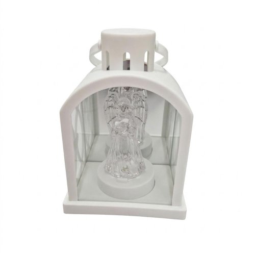 Led lucerna kupola s anjelom biela