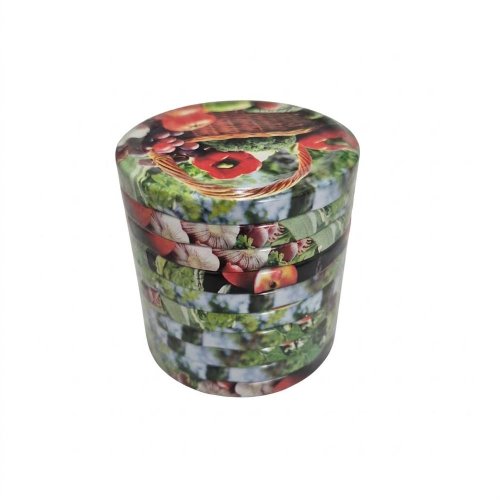 Pevná cena viečka zelenina fi82/s10 klik *1977 - Vianočné dekorácie a ozdoby