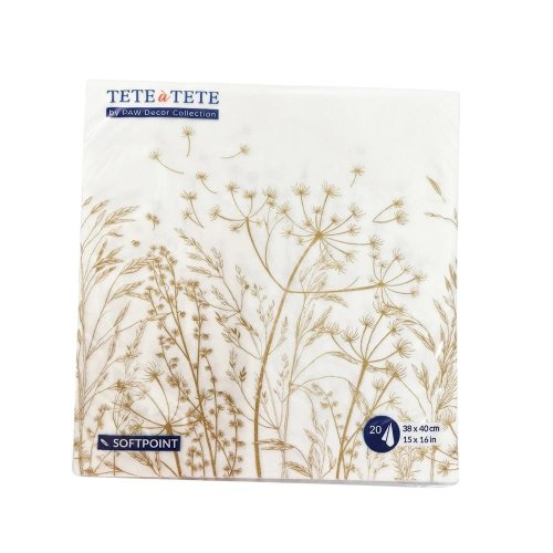 Pund129200 servítky 38x40cm/20ks seamless meadow - Vianočné osvetlenie