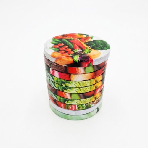 Pevná cena viečka zelenina fi82/s10 mix klik
