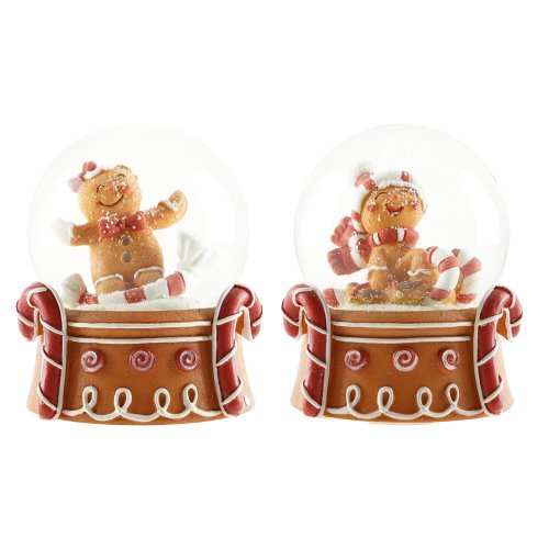 Ťažítko perník sánky polyres 6,5cm