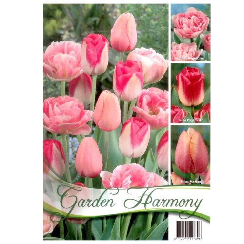Kolekcia pink tulips 15ks - Vianočné dekorácie