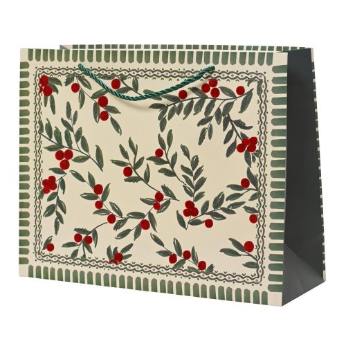 Taška pap. vian 32xv25/11cm - Vianočné dekorácie