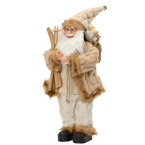 Santa vian polyest v60x26x18cm - Vianočné dekorácie