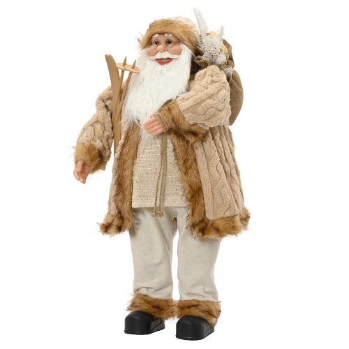 Santa vian polyest v80x37x23,5cm - Vianočné dekorácie